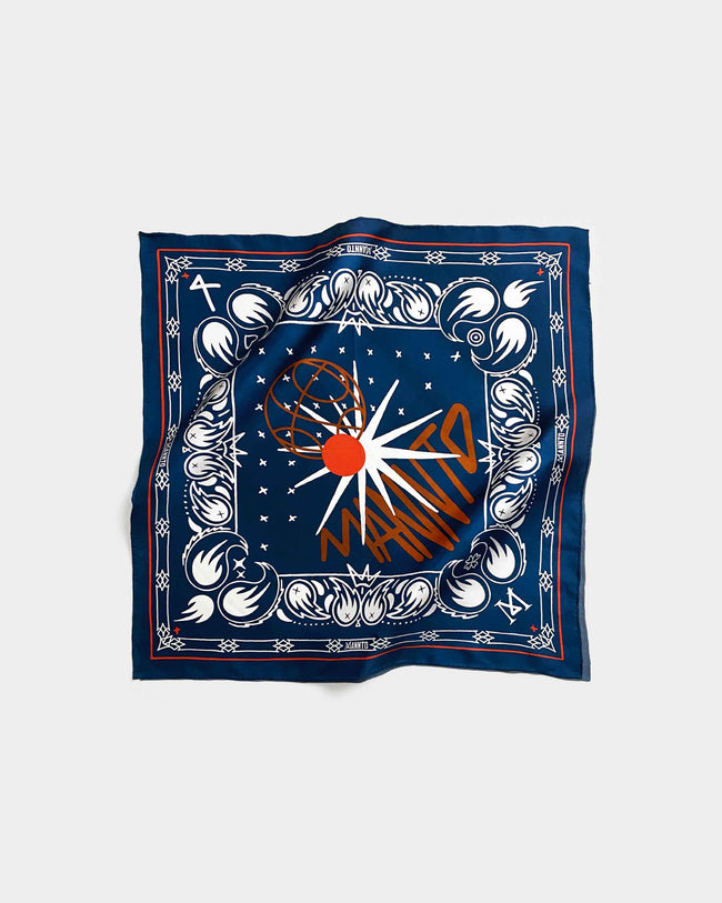 Detalle de Mannto N°50 Rust orange - Navy blue