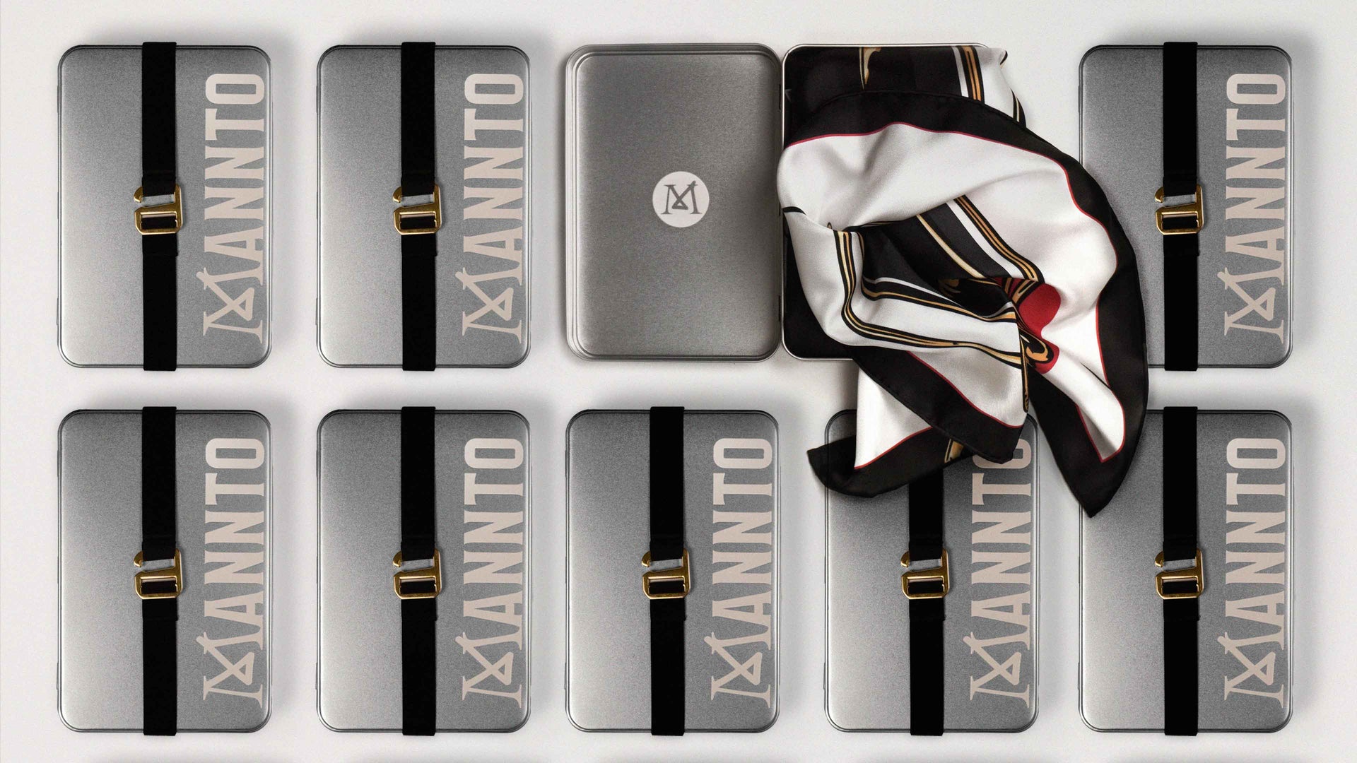 Mannto de seda con estuche Mannto Box Premium
